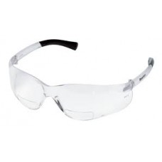 CRS - BK - H20 BearKat Clear Single Lens Magnifying 2.0 Diopter Safety Glasses, Scratch Resistant, U.V. Resistant. with Non Slip Temple & Integral Side Shields,  -$5.76 each