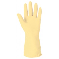 MEM - 5110 T  M. C. R. Unlined ,10 Mil Amber, 12" Latex Glove with Rolled Cuff, Recessed Diamond Grip , $11.76 - Per Dozen